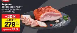 Spar Regnum csécsei szalonna ajánlat