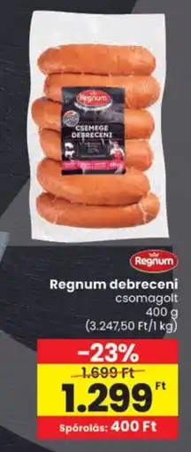 Spar Regnum debreceni ajánlat