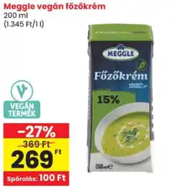 Spar Meggle főzőkrém ajánlat