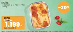 Spar Lasagne ajánlat