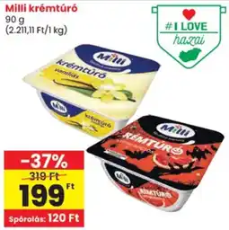 Spar Milli krémtúró ajánlat