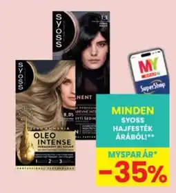 Interspar Syoss hajfesték ajánlat
