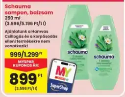 Interspar schauma sampon, balzsam ajánlat