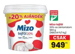 Spar Mizo tejföl ajánlat