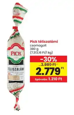 Spar Pick téliszalámi ajánlat