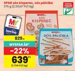Spar spar sós kisperec sós pálca ajánlat
