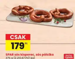 Spar spar sós kisperec ajánlat