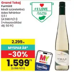 Spar Grand Tokaj ajánlat
