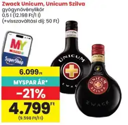 Spar Zwack Unicum ajánlat