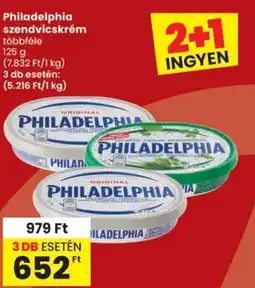 Spar philadelphia szendvicskrém ajánlat