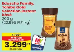 Spar Eduscho Family Tchibo Gold Selection instant kávé ajánlat