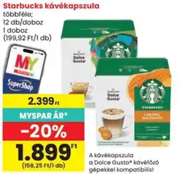 Spar starbucks kávékapszula ajánlat
