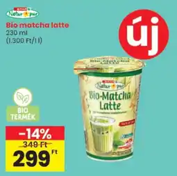 Spar Span bio matcha latte ajánlat
