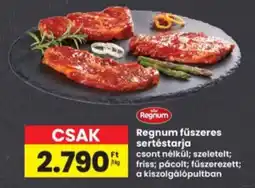 Interspar Regnum fűszeres sertéstarja ajánlat