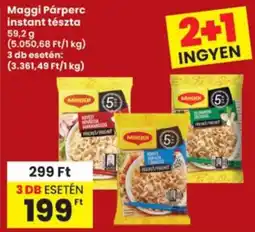 Interspar Maggi párperc instant tészta ajánlat