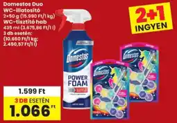 Interspar Domestos duo ajánlat