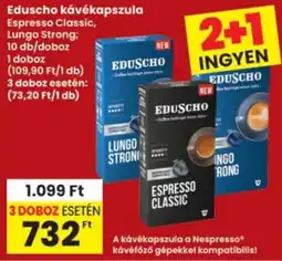Interspar Eduscho kávékapszula ajánlat