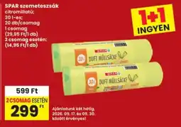 Interspar spar szemeteszsák ajánlat