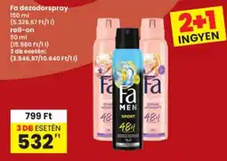 Interspar Fa dezodorspray ajánlat