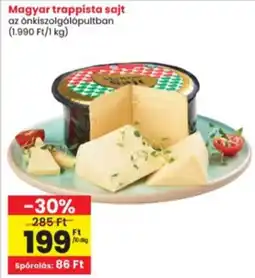 Interspar Magyar trappista sajt ajánlat