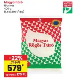 Interspar Magyar túró ajánlat