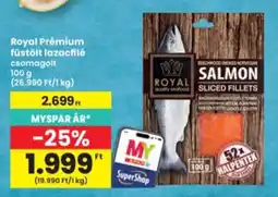 Interspar Royal füstölt lazacfilé ajánlat