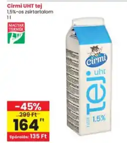 Interspar Cirmi uht tej ajánlat