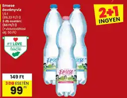 Spar Emese ásványvíz ajánlat