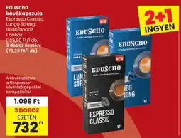 Spar Eduscho kávékapszula ajánlat