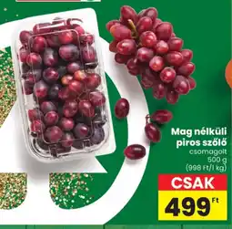 Spar Mag nélküli piros szőlő ajánlat