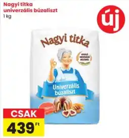 Interspar Nagyi titka univerzális búzaliszt ajánlat