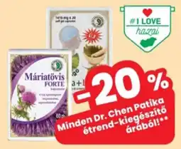 Interspar Dr. Chen Patika étrend-kiegészítő ajánlat