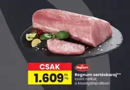Spar Regnum sertéskaraj ajánlat