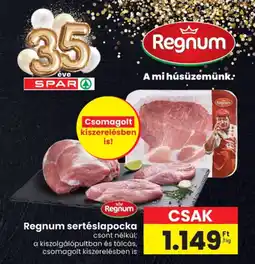 Spar Regnum sertéslapocka ajánlat