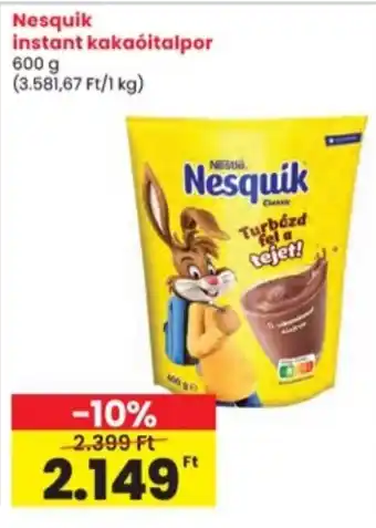 Nesquik instant kakaóitalpor