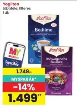 Interspar Yogi tea ajánlat