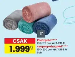 Spar r polárpléd ajánlat