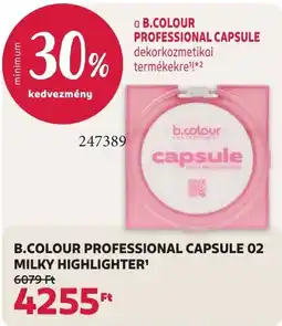Rossmann B.colour professional capsule ajánlat