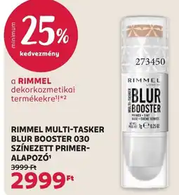 Rossmann Rimmel multi-tasker blur booster ajánlat