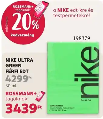 Nike ultra green férfi edt