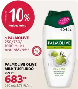 Rossmann palmolive olive milk tusfürdő ajánlat