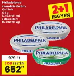 Interspar philadelphia szendvicskrém ajánlat