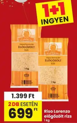 Interspar Riso Lorenzo elógózolt rizs ajánlat