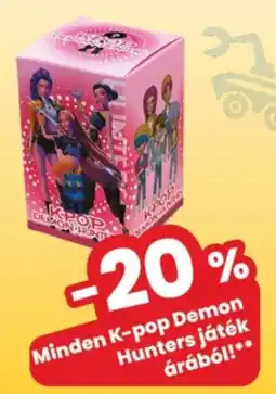 Interspar K-pop demon hunters ajánlat