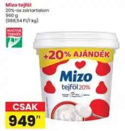Interspar Mizo tejföl ajánlat
