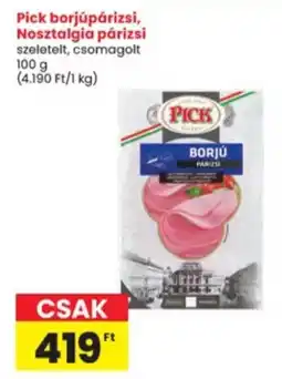 Interspar Pick borjú ajánlat