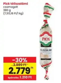 Interspar Pick téliszalámi ajánlat