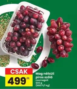 Interspar Mag nélküli piros szőlő ajánlat