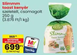 Spar Ceres Slimm toast kenyér ajánlat