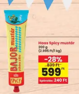 Interspar Bajor mustár ajánlat